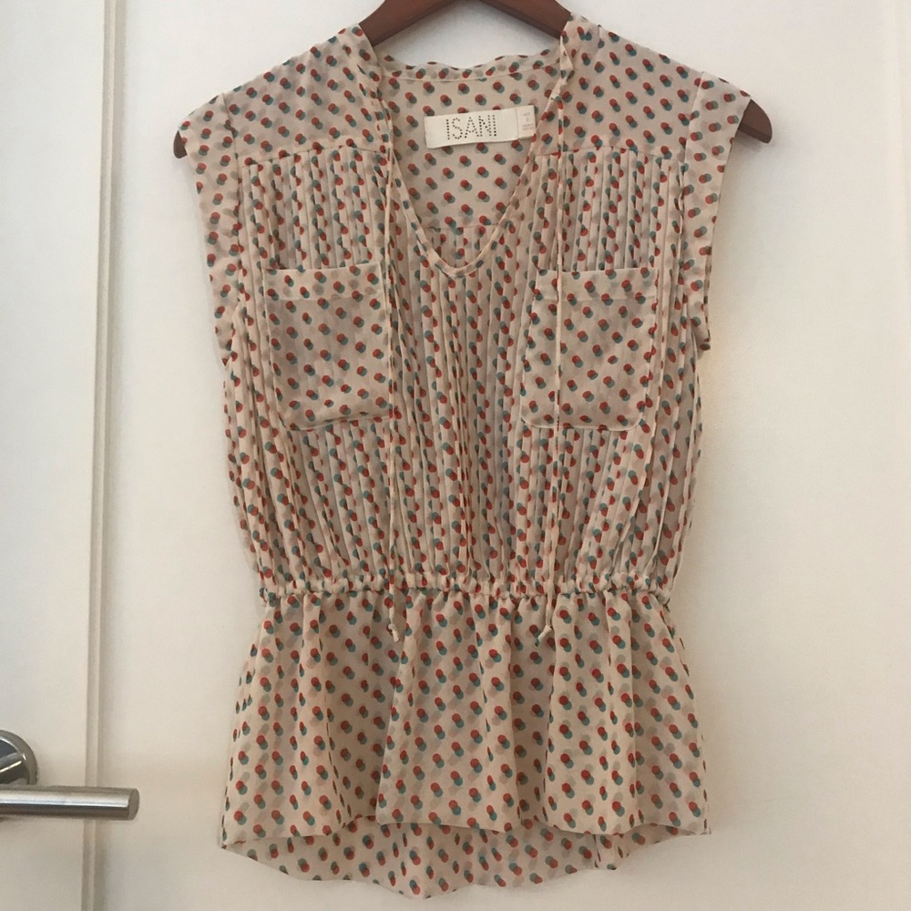 Isani for Anthropologie sleeveless top Size 2 - Picture 1 of 12